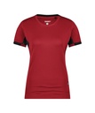 DASSY® Nexus Next Women T-shirt voor dames rood/zwart