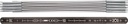 BMI Plooimeter lengte 2 m breedte 14 mm mm/mm EG II aluminium zwart