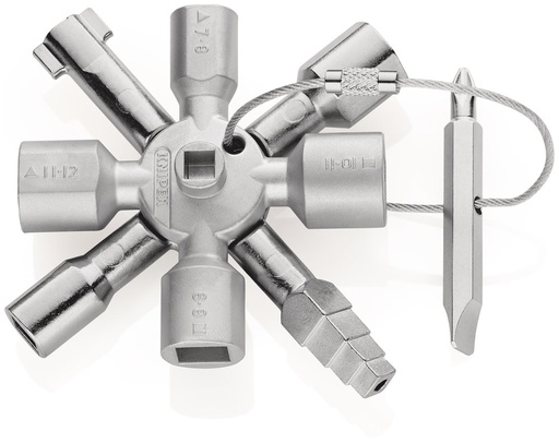 [00 11 01] KNIPEX schakelkastsleutel&quot;twinkey®&quot;