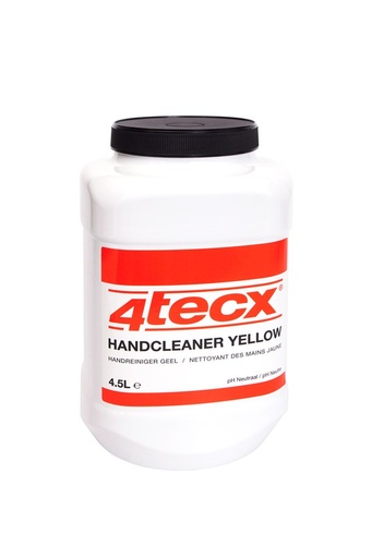 [4009000144] 4TECX Handcleaner yellow 4,5ltr