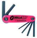 BONDHUS HF7M Gorilla grip Inbussleutelset 2-8mm