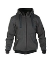 DASSY Pulse Sweatshirt jas antracietgrijs/zwart