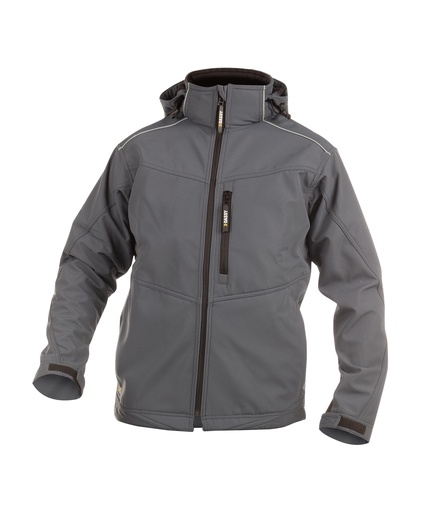 [3003044021B0373] DASSY Tavira Softshell jas cementgrijs