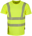 L.BRADOR 413P T-shirt Hi-Vis geel