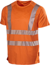 L.BRADOR 413P T-shirt Hi-Vis oranje