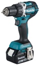 MAKITA DDF484T1J Accu boor- en schroefmachine 13 mm LXT 18 V + BL1850B + Makpac