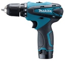 MAKITA DF330DWE Accu boor- en schroefmachine 10,8 V 10 mm  + 2 x BL1013 + 1 x DC10WA + koffer