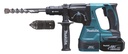 MAKITA DHR243T1J Accu SDS+ combihamer 24mm LXT 18V + 1x BL1850B + MAKPAC