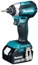 MAKITA DTD153RTJ Accu slagschroevendraaier 170Nm LXT 18V + 2x BL1850 + 1x DC18RC + Makpac