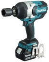 MAKITA DTW1001RTJ Accu 3/4" slagmoersleutel 1050Nm LXT 18V + 1x DC18RC + 2x BL1850B + MAKPAC