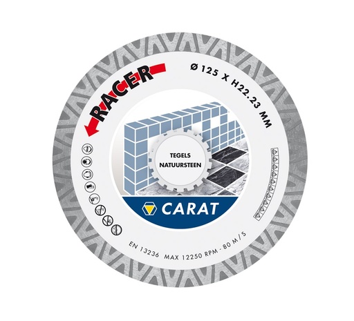[CDB1253000] CARAT Racer 125 tegel/natuursteen