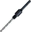 CARAT SDS-plus adapter -> M16 with conical center drill
