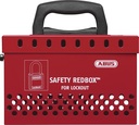 ABUS Lock-out tag-out B835 Veiligheids Redbox  voor Groepsvergrendeling