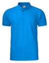 PRINTER surf pro rsx polo pique  oceaanblauw
