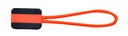 PRINTER zipper puller 4-pack oranje