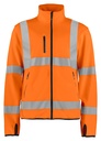 PROJOB 6105 light softshell sweatshirt oranje/zwart