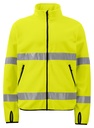 PROJOB 6327 fleecejacket  geel/zwart