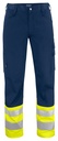 PROJOB 6533 pants hv cl 1  geel/marine