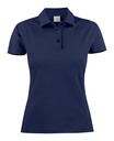 PRINTER surf women polo pique  marine