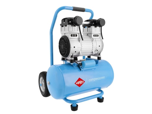 [AIR36862] AIRPRESS LMO 25-250 Stille olievrije compressor 8bar 2pk 150l/min 24l