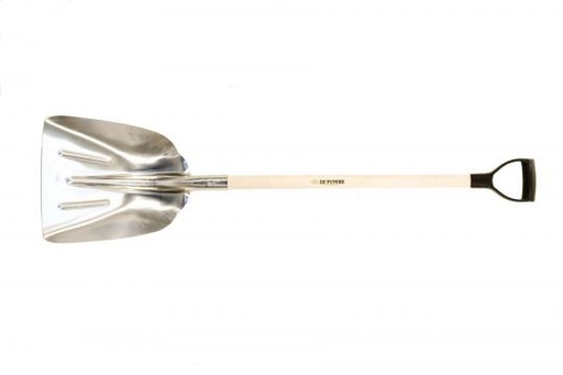 [709.D] DE PYPERE aluminium graanschop met d-steel 320x400