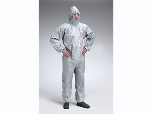 [A02107000004] DUPONT Tychem 6000 f coverall dupont grey xl