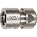 GEKA plus-steek slangstuk 1/2" (13mm)