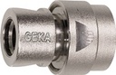 GEKA plus-steek slangstuk 3/4" (19mm)