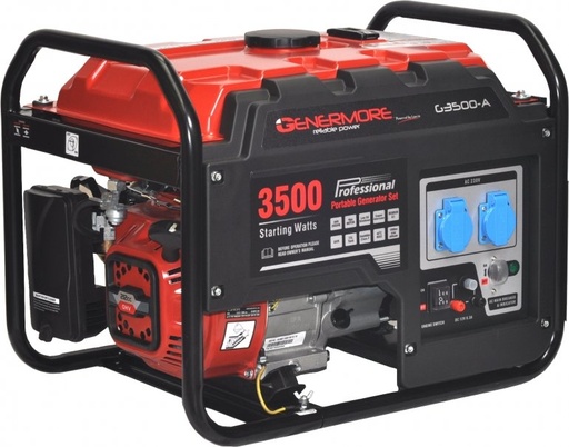 [G3500-A] GENERMORE stroomgroep 3.5 kva
