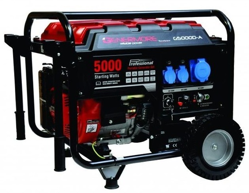[G5000D-A] GENERMORE stroomgroep 5.0 kva