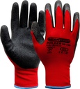 OXXA Handschoen latex light zwart/rood maat 10