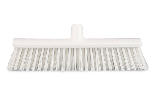 [7201/00N] hygienic straatveger 40 cm wit