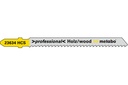 METABO 5 decoupeerzaagbladen, hout, profess. 74/2,5 mm
