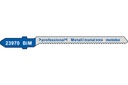 METABO 5 decoupeerzaagbladen, metaal, profess. 57/1,5 mm