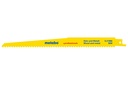 METABO 5 reciprozaagbladen,hout+met,flexible,225x1,25mm