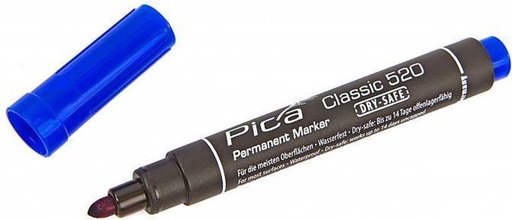 [3110029] PICA 520/41 perm.marker ronde p. blauw