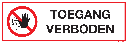 pict toegang verboden pp 300x100