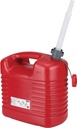 PRESSOL brandstofjerrycan inhoud 20 l l. 385 x b. 229 x hoogte 410 mm rood