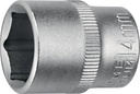 PROMAT steeksleutelbit din3124/iso2725 1/4 inch zeskant sw 10 mm totale lengte 25,0 mm