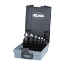 RUKO verzinkborenset hss 6.3-20.5mm (6-dlg)