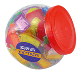 Kevron sleutellabel mix 56x30mm (150 stuks)