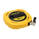 STANLEY works landmeter fiberglas 10m - 12,7mm gesloten kast