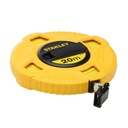 STANLEY works landmeter fiberglas 20m - 12,7mm gesloten kast