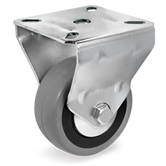 [375101] TELLURE ROTA 37 Vast wiel rubber grijze,50x20