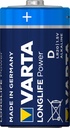 VARTA batterij D 2x 4920 bl high energy