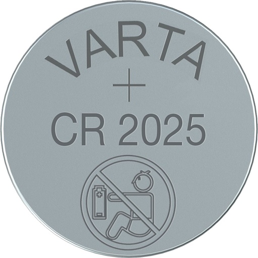 [06025 101 401] VARTA knoopcel cr2025 3v 170mah 20,0 x 2,5 mm (1)