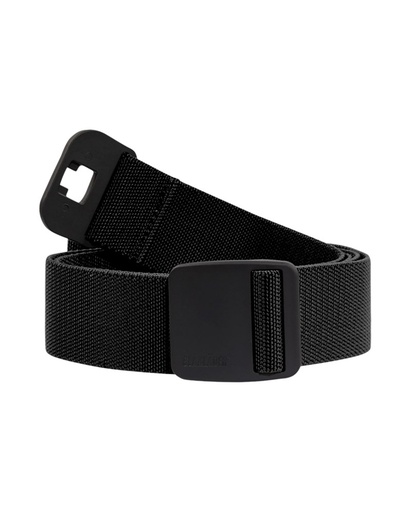 [404700009900S/M] BLAKLADER RIEM STRETCH ZONDER METAAL ZWART 4047 S/M